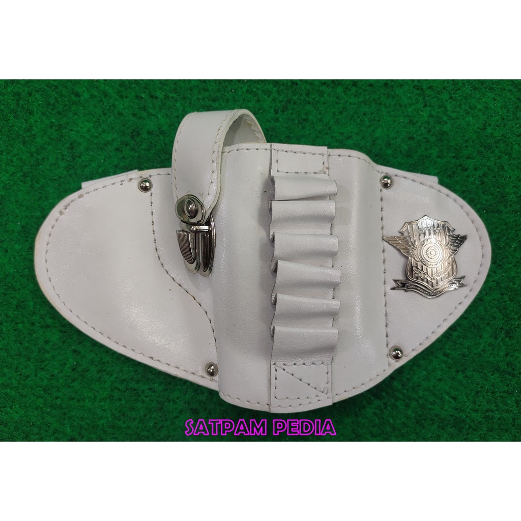 Holster Sarung Pistol Kulit Polantas - Holster Tempat Pistol Kulit