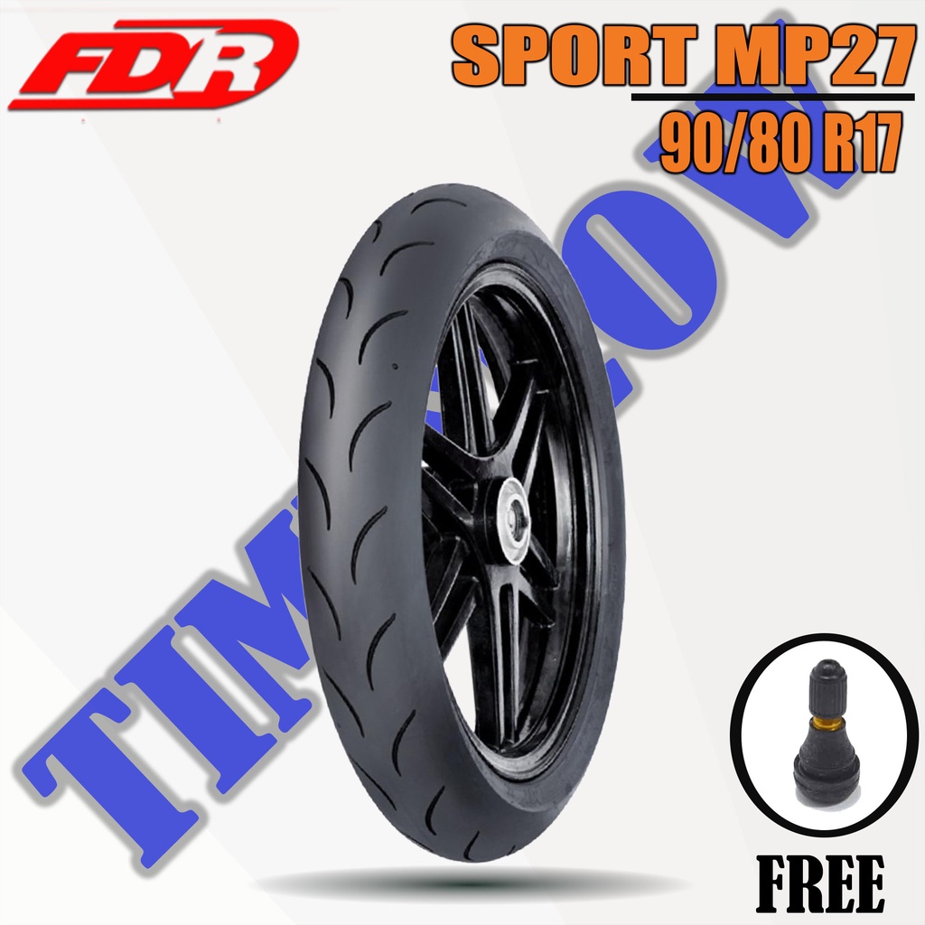 Ban Motor Moped Bebek RACE COMPOUND // FDR SPORT MP27 90/80 Ring 17 Tubeless