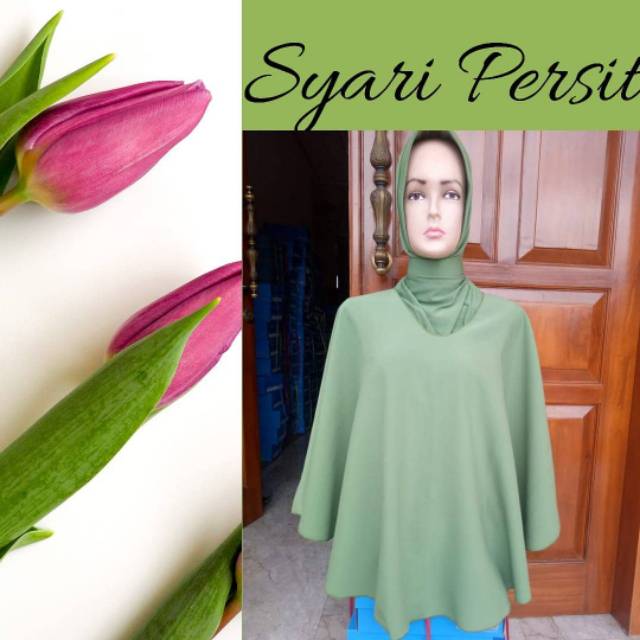 Jilbab syar'i instan persit