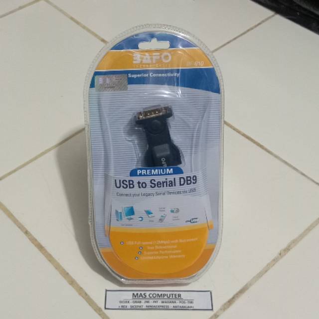 BAFO BF810 / Kabel Usb to serial DB9 Converter / Usb to serial  / Kabel Usb to Printer serial DB9 Us