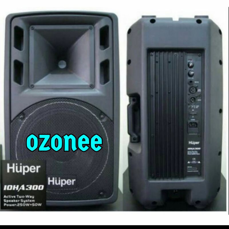 SPEAKER AKTIF HUPER 10 HA 300 10 INCH AKTIF ORIGINAL GARANSI RESMI
