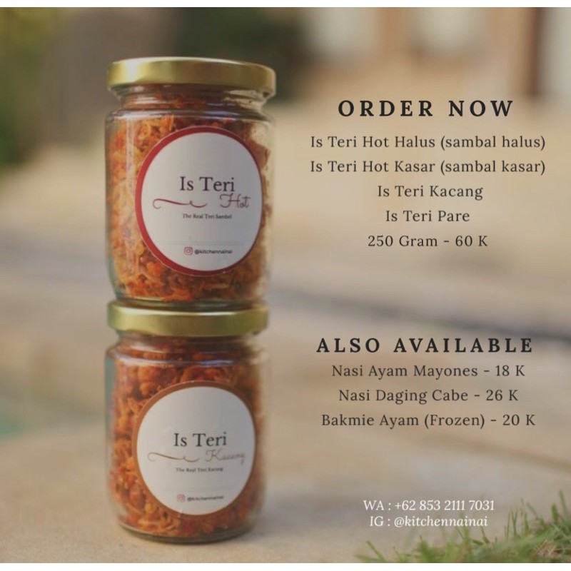 

teri sambel teri sambal IsTeri Sambal