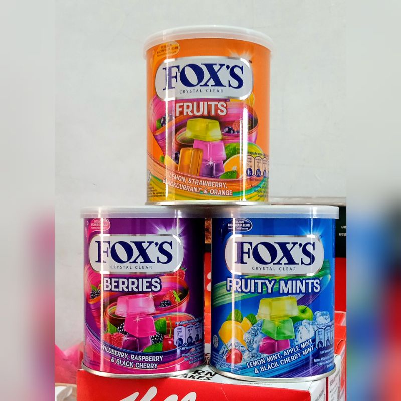 

PERMEN FOX'S KALENG 180GR