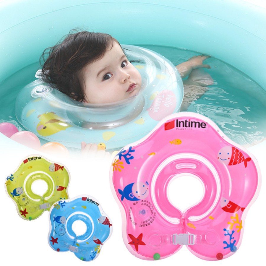 MWN.TOYS Pelampung Leher Bayi Ban Leher Ban Renang Baby Neckring Intime YT-076