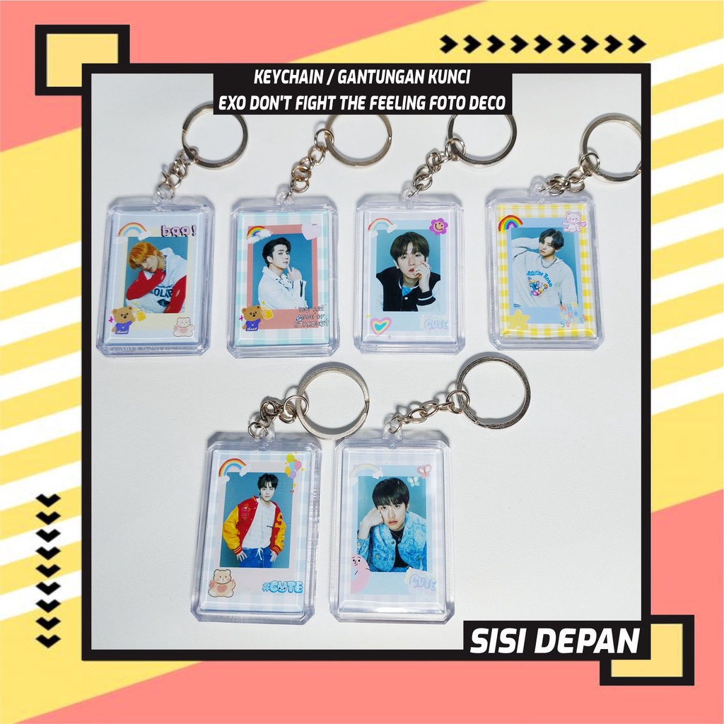 Gantungan Kunci / Keychain EXO Dont Fight The Feeling