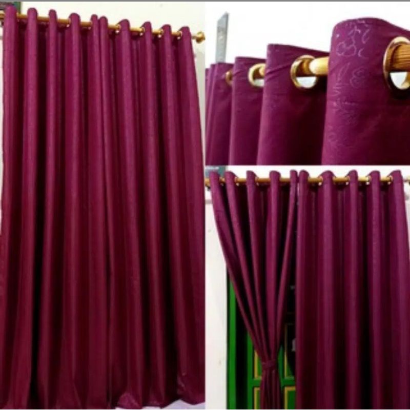 Gorden Pintu / Gorden Jendela Motif / Korden Pintu Jendela / Hordeng Jendela / Gordyn Jendela / Gord