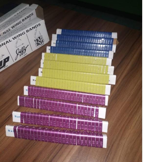 

(uei-234) Segel Ayam Wing Band Penanda Ayam Segel Sayap Ayam ,,