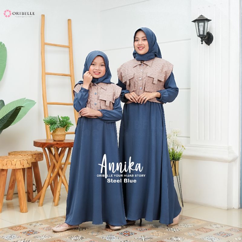 GAMIS SET VEST ANNIKA BY ORIBELLE