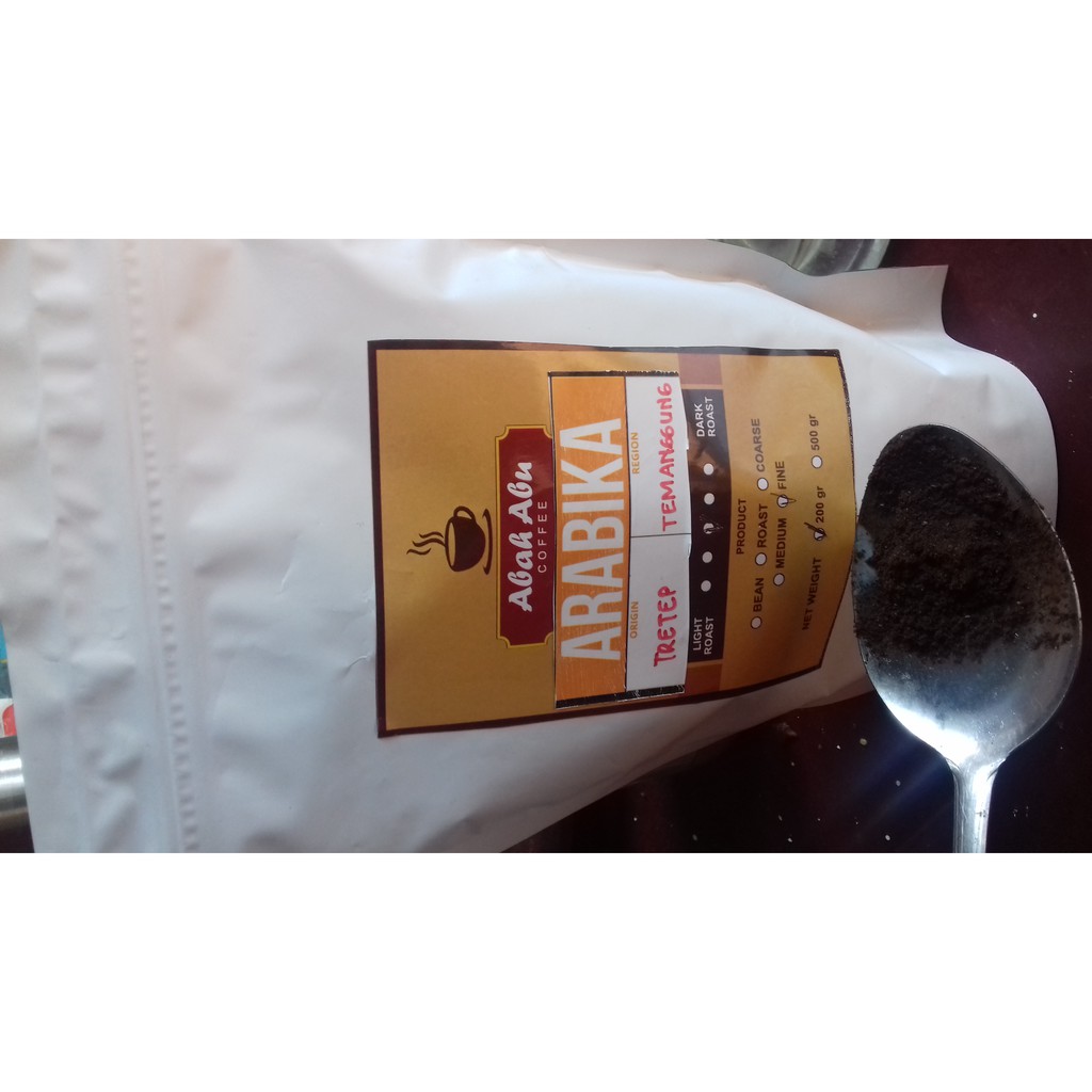 

Arabika temanggung Natural 200gr