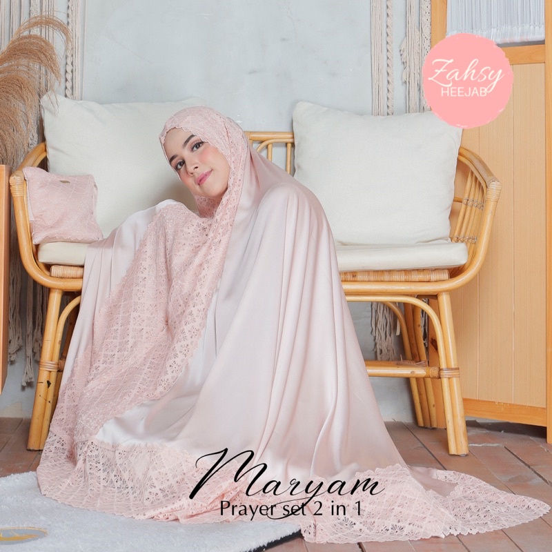 Royale Prayer set 2 in 1 / Mukena silk premium mewah