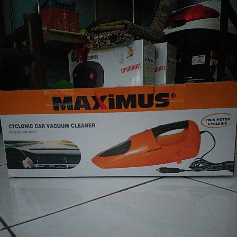 maximus cyclonic car vacuum cleaner
