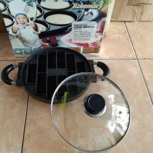 ➭ Cetakan kue happy call 7 lubang 8 lubang kue pukis cetakan martabak mini free bubble ☎