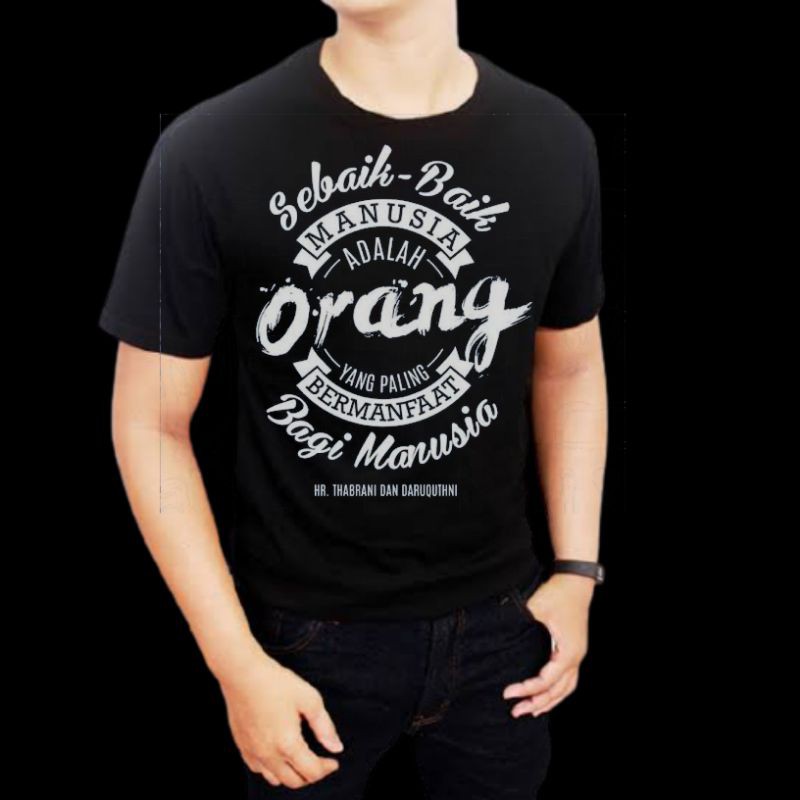 Kaos Custome bahan premium cotton combed 30s cilegon