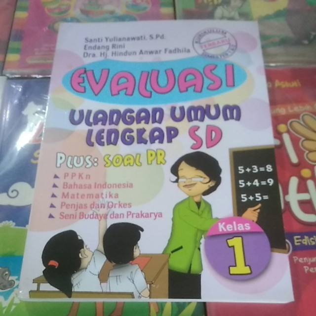 Evaluasi Ulangan Umum Lengkap SD Kelas 1