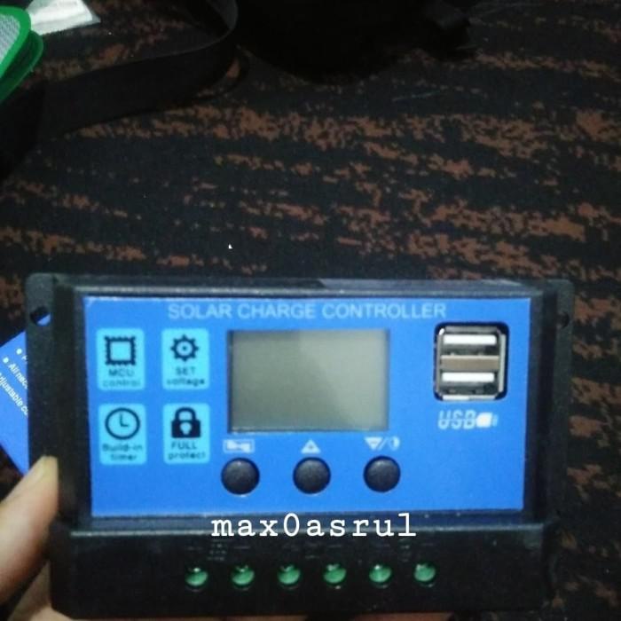 Solar Charge Controller / Scc Untuk Solar Panel 20 A
