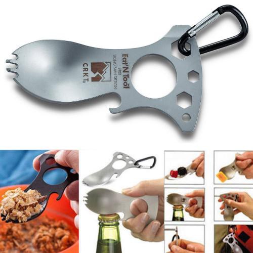 Eat N Tool / Alat Makan Sendok Garpu Serbaguna Outdoor Eat N Tool CRKT