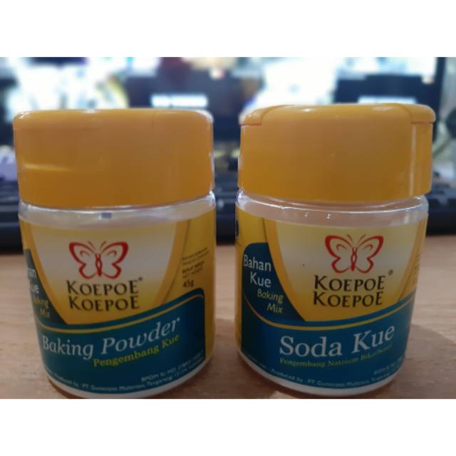 

SODA KUE DAN BAKING POWDER CAP KOEPOE KOEPOE