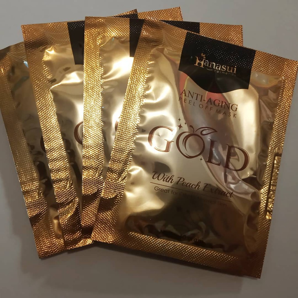 HANASUI GOLD | MASKER EMAS Hanasui | BPOM Perawatan Wajah Harga per Saset