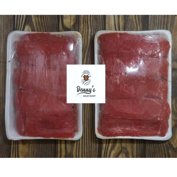 

1Kg Shabu Sapi Daging Sukiyaki Slice Premium Tipis Store_Gemoy