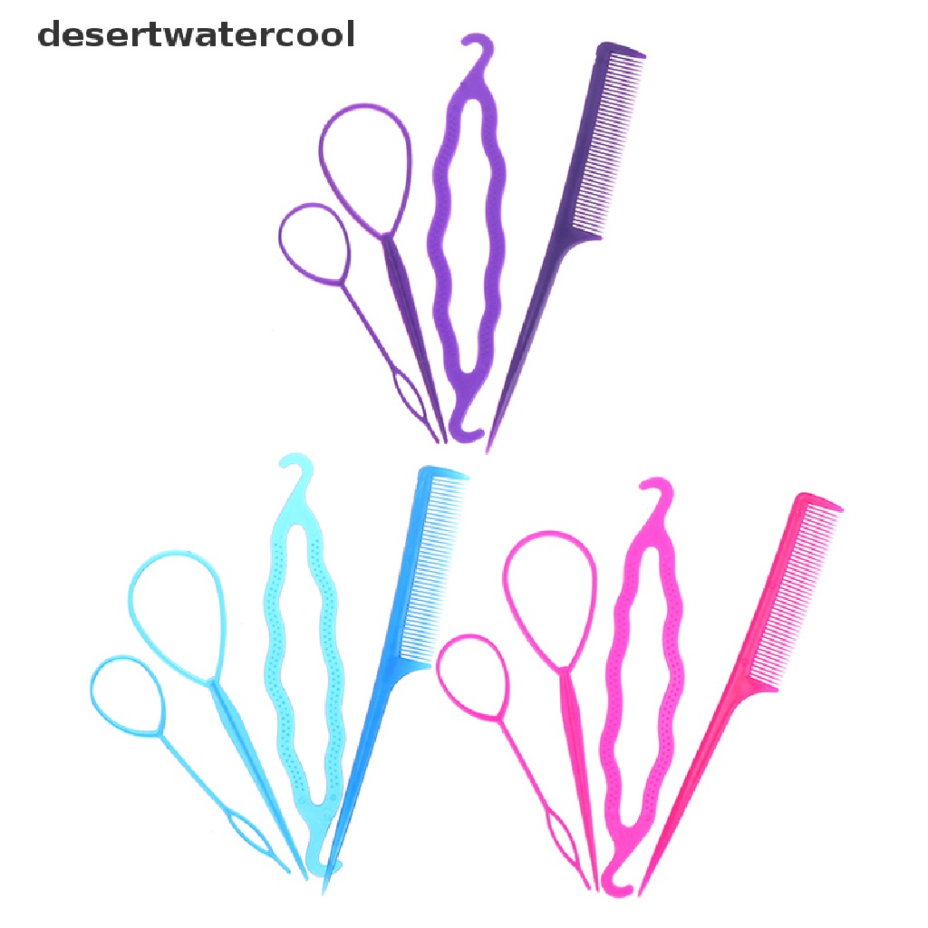 Deid Jarum Loop Alat Styling Rambut Ponytail / Kepang