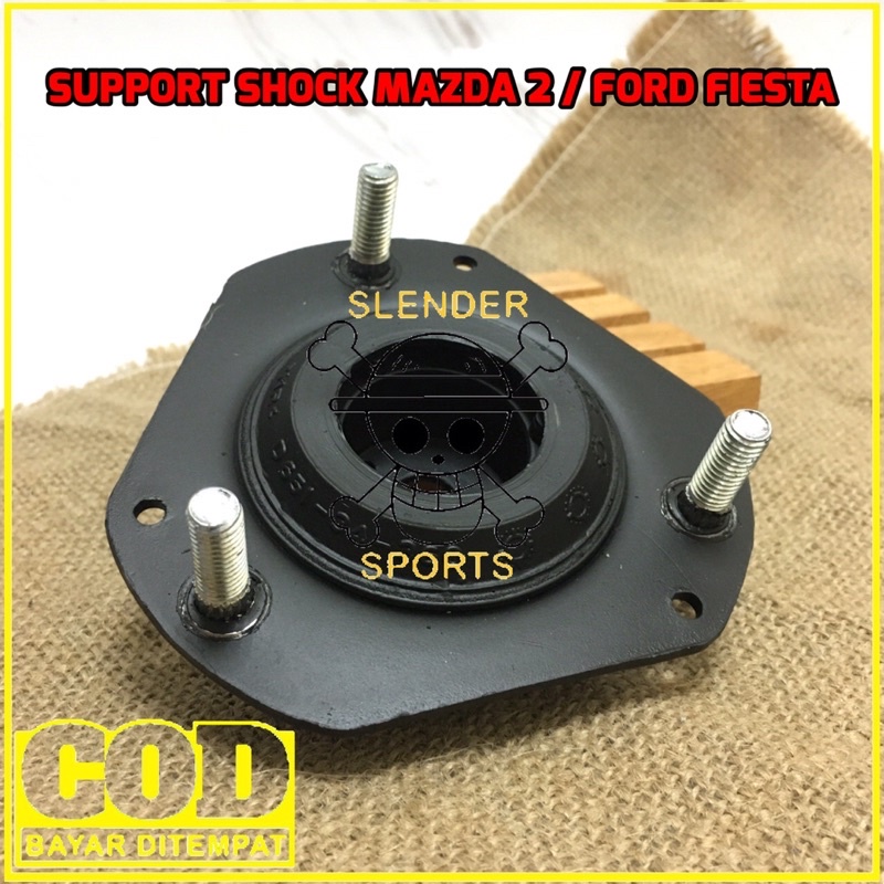 SUPPORT SHOCK MAZDA 2 - KARET SUPPORT DEPAN MAZDA2 MAZDA 2 FORD FIESTA