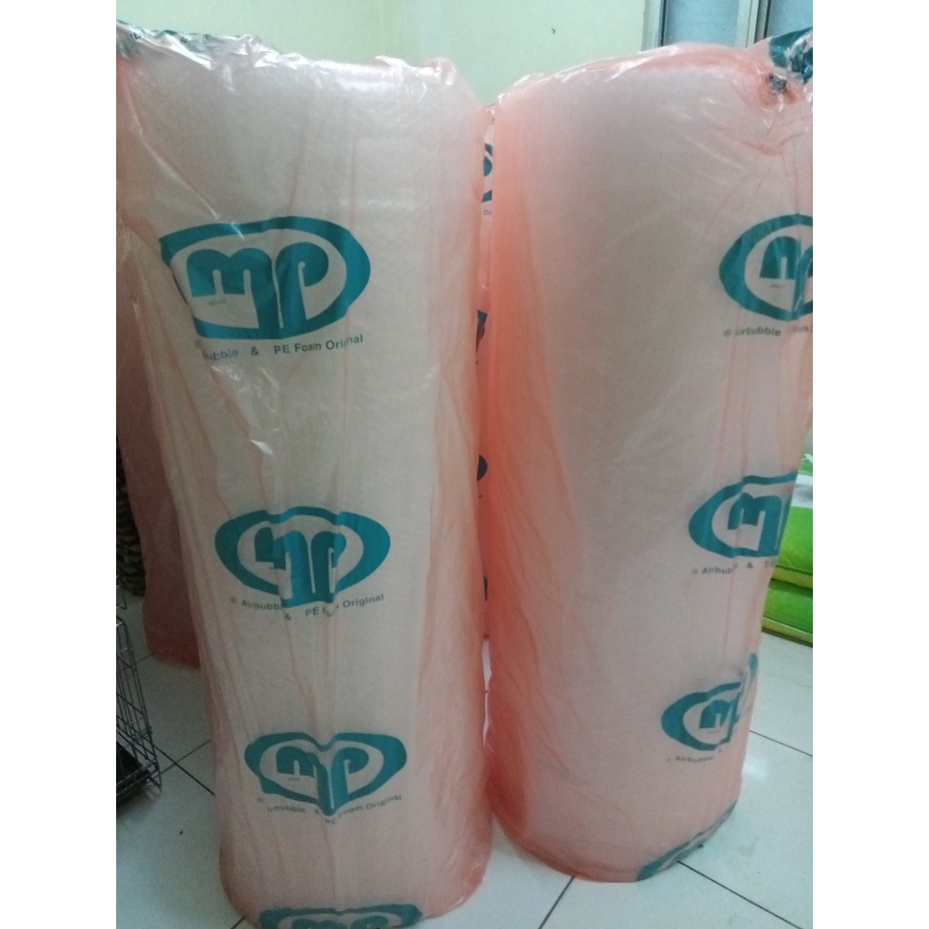 BUBBLE WRAP 125 CM X 50 M PUTIH BENING TEBAL