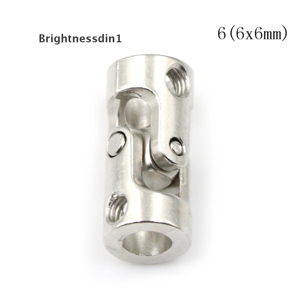 [Brightnessdin1] RC Boat Metal Cardan Joint Gimbal Couplings Universal Joint Accessories #