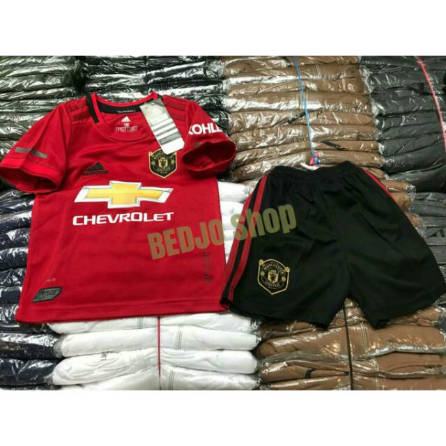 Jersey Kids MANCHESTER UNITED Home 2019-2020 OFFICIAL