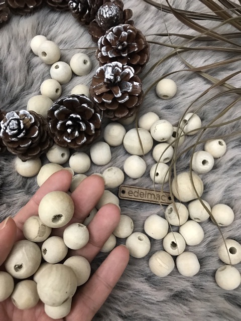Wooden Beads  | Mote / Manik Kayu Natural