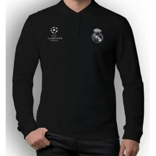 KAOS POLO LENGAN PANJANG BOLA CHAMPION
