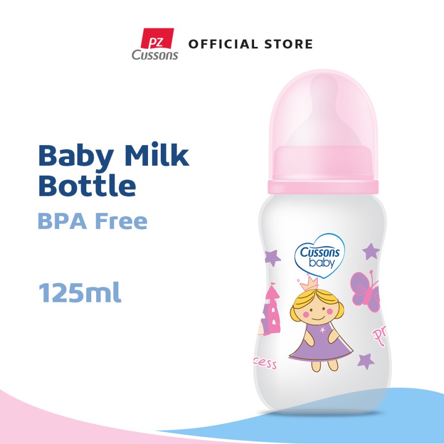 Jual Cussons Baby Milk Bottle BPA Free Botol Susu Dot Bayi 125ml