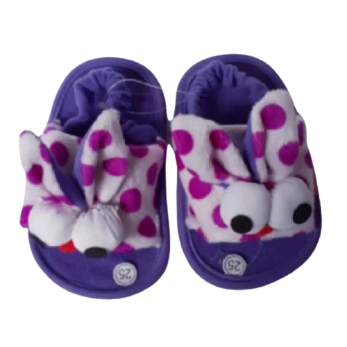 Sandal Bayi Selop Polkadot Boneka Mata New