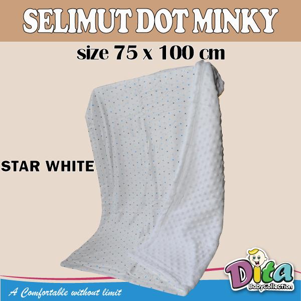 Selimut Dot Minky motif PREMIUM Selimut Minky Dot Motif Blanket Cotton On Minky Selimut Bintik Motif | Selimut Minky Fleece Motif Selimut motif Dot Minky / Soft Baby Blanket SELIMUT BAYI POLOS MINKY SELIMUT DOUDOU SELIMUT Carter POLOS BABY BLANKET POLOS