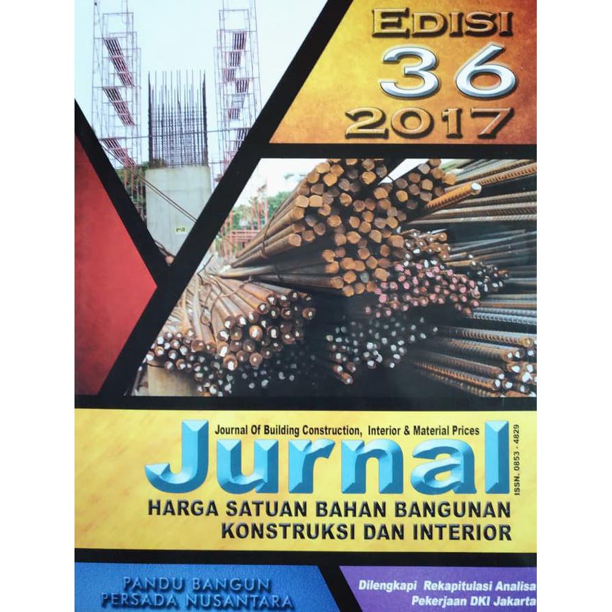 

Jurnal Harga Satuan Bahan Bangunan 36-2017