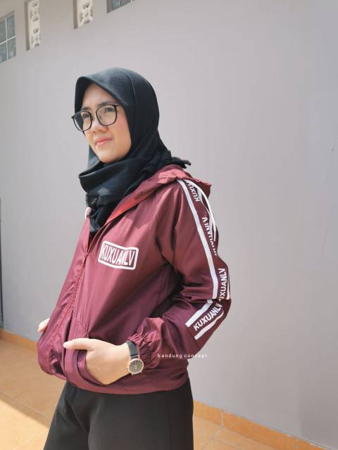 KUXUX JACKET || ANDO JACKET II JAKET PARASIT WANITA #KJ