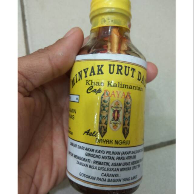 Jual Minyak Urut Tradisional Khas Dayak Kalimantan Indonesia Shopee Indonesia