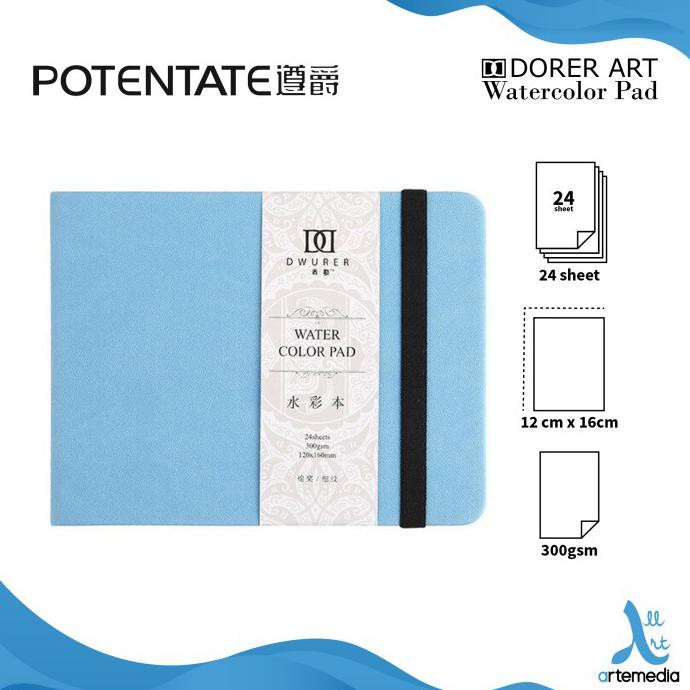 

Sale Potentate 12x16cm Hot Pressed Watercolor Handbook - BLUE