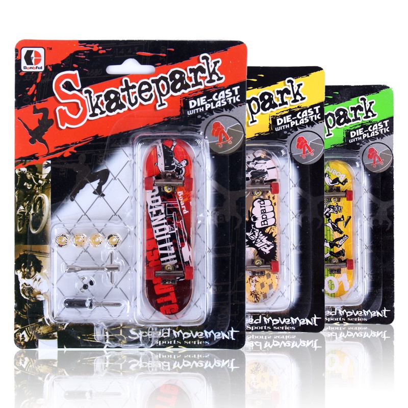 Fsb Alloy Jari skateboard Mainan Jari skateboard mini set Profesional Ujung Jari dance stall Mainan Dengan Alat