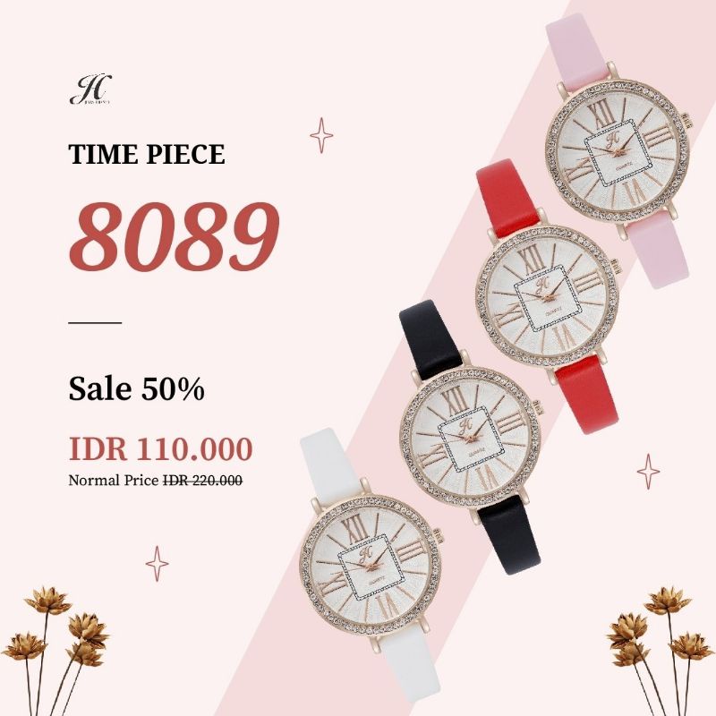PROMO JT 8089 JIMS HONEY SEMARANG // Jam Tangan Wanita // Jims Honey Demak // Jims Honey Jawa Tengah