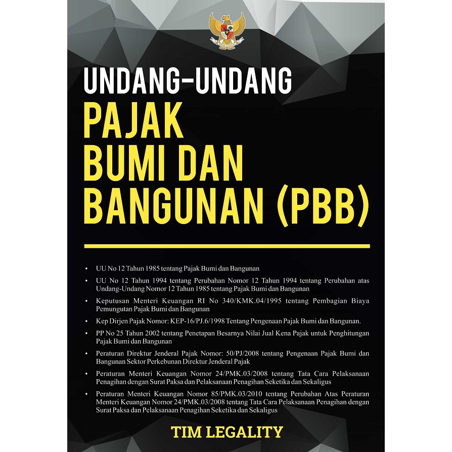 Jual Undang-Undang Pajak Bumi Dan Bangunan (PBB) | Shopee Indonesia