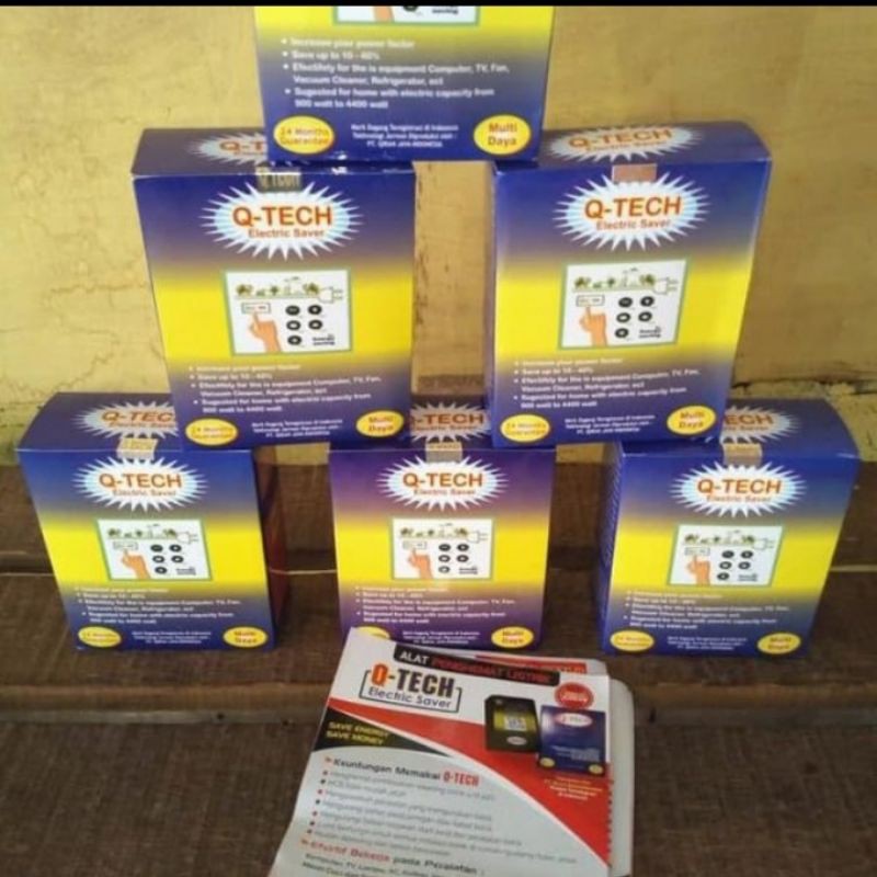 QTECH PENGHEMAT LISTRIK / ALAT PENGHEMAT LISTRIK / ORIGINAL ELECTRIC SAVER 900-1300VA - Harga Grosir