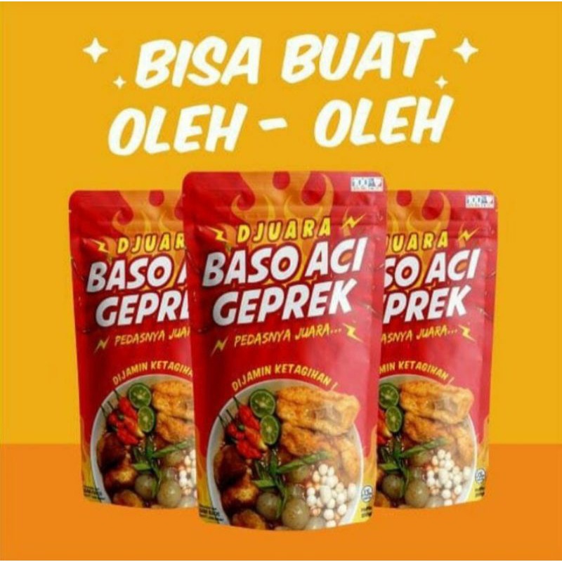 

[BISA COD]Boci geprek & boci bapper||Boci instan||jajan khas Garut