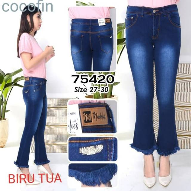 #75420 NADELUS JEANS CUTBRAY RAWIS