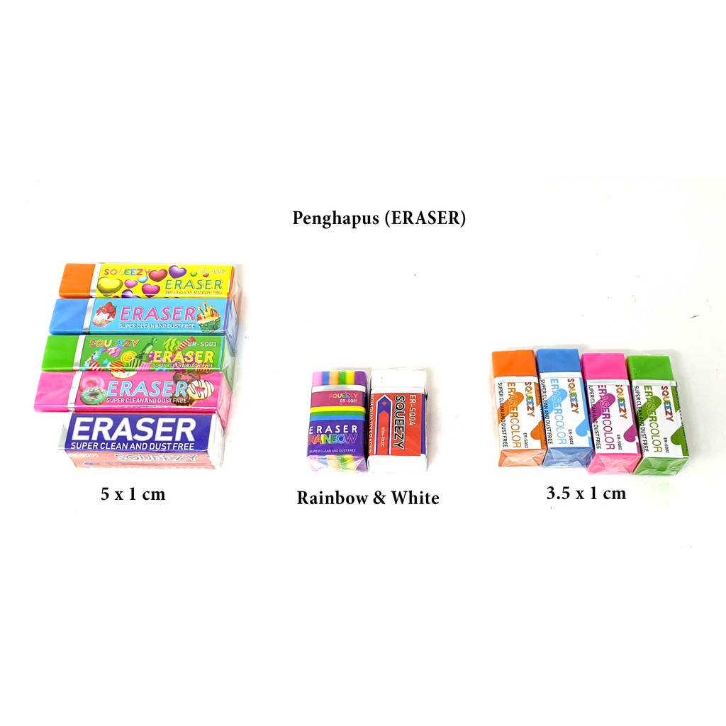 

Penghapus mini murah hapusan pensil karet eraser