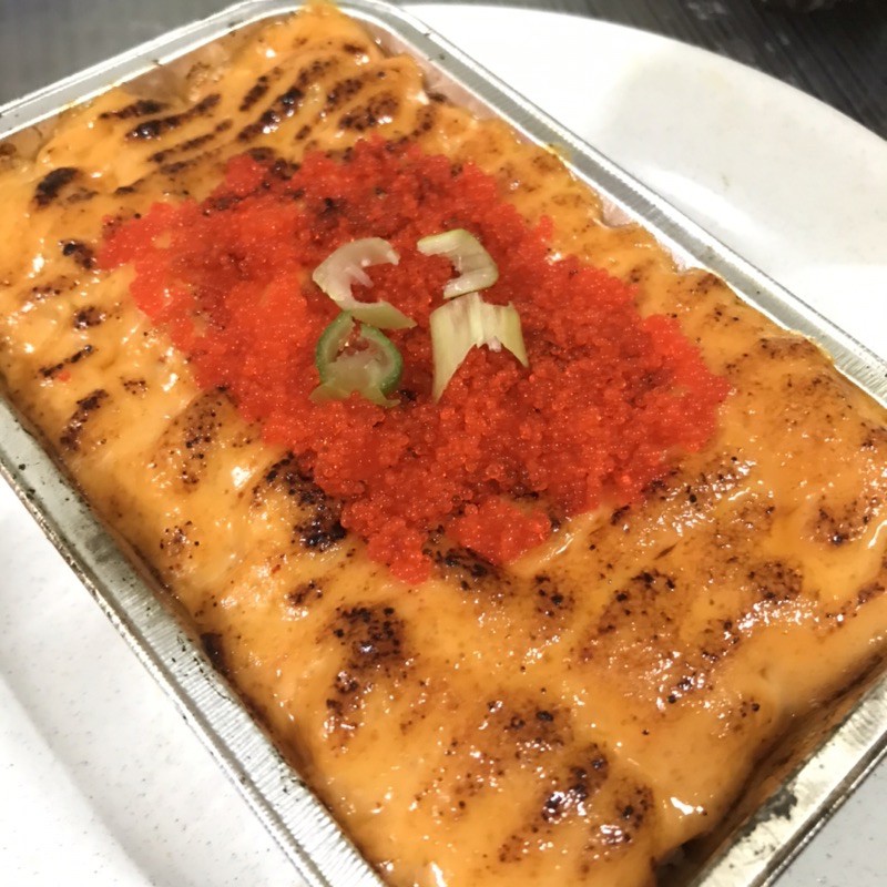 

Salmonkani mentai rice