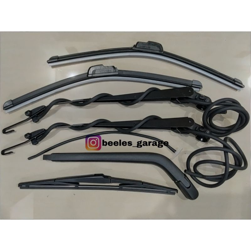 Paket Wiper Washer ala Peugeot dan Wiper Belakang apply Kijang Kapsul