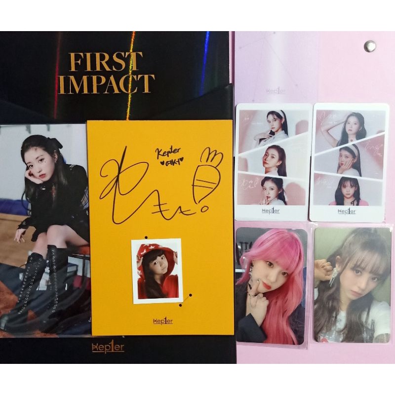 OFFICIAL KEP1ER APPMUS APPLE MUSIC CHAEHYUN CONNECT ALBUM FIRST IMPACT MASHIRO CGV