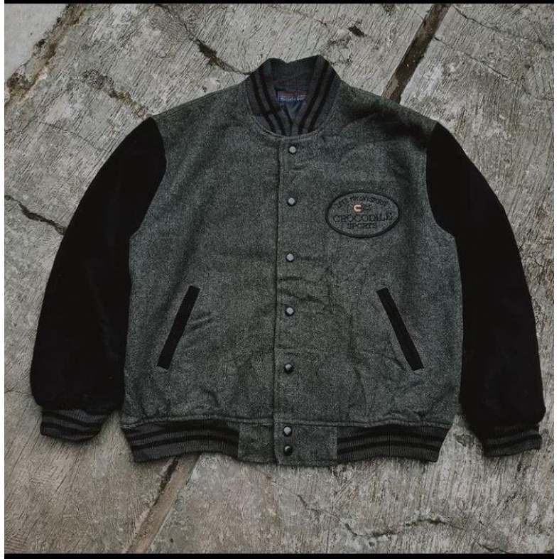 jaket CROCODILE VARISITY MATERIAL WOOL