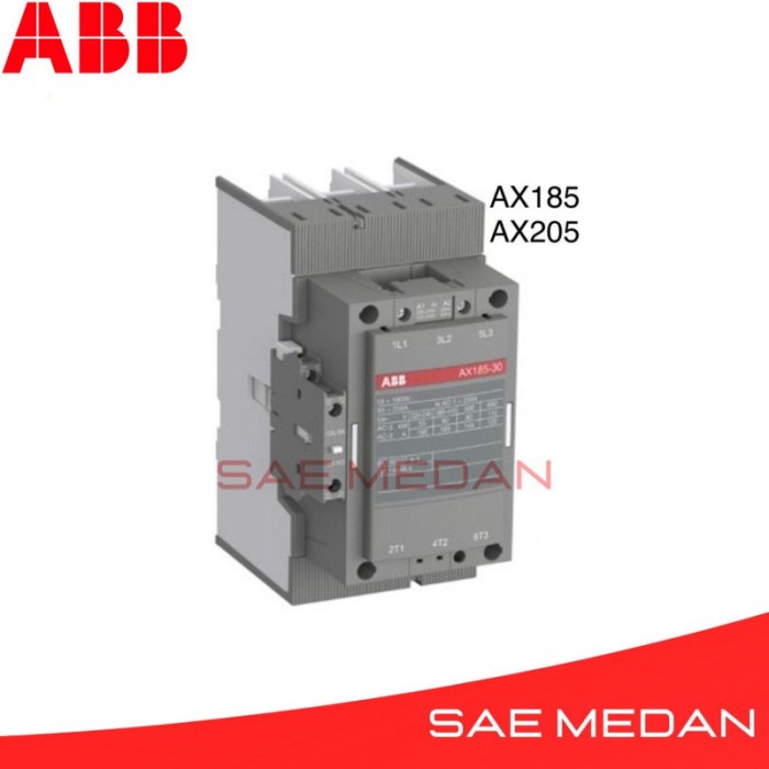 ABB Contactor AX185-30-11 / Kontaktor AX185-30-11 220VAC