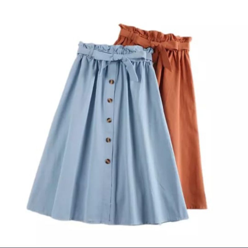 ALEEYA Rok Suede 7/8 / Belle Midi Skirt Suede (2507)